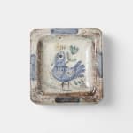 Gustave Reynaud, Vide Poche with Rooster Motif
