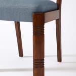 Charles Dudouyt, Set of 6 Dining Chairs