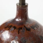 Small Brown Ceramic Lamp