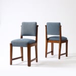 Charles Dudouyt, Set of 6 Dining Chairs