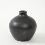 Leon Pointu, Round Black Vase