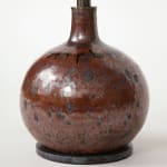 Small Brown Ceramic Lamp