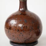 Small Brown Ceramic Lamp