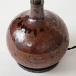 Small Brown Ceramic Lamp