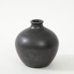 Leon Pointu, Round Black Vase