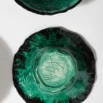 Marthe Delacroix, Green Ceramic Bowl
