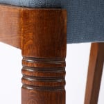Charles Dudouyt, Set of 6 Dining Chairs
