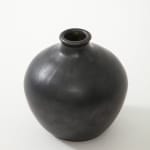 Leon Pointu, Round Black Vase