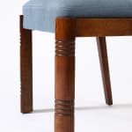 Charles Dudouyt, Set of 6 Dining Chairs