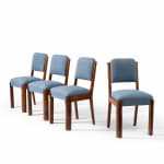 Charles Dudouyt, Set of 6 Dining Chairs