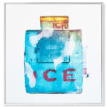 Ali Eckert, Ice (Cyan), 2023