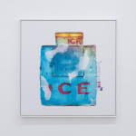 Ali Eckert, Ice (Cyan), 2023