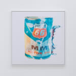 Ali Eckert, Ice (Cyan), 2023