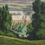 Adrien Hebert, Maison derrière l'arbre, c 1956