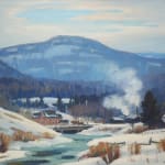 Frederick Henry Brigden, South Bolton, Quebec, c 1956