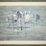 Peter Haworth, Mist on the Village, Seal Harbour, 1973