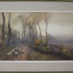 William Edwin Atkinson Homeward Bound with frame