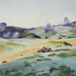 Rafal Malczewski, Mount Assiniboine, c 1943