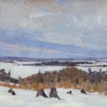Franklin Carmichael, The Frozen Silence, c 1915