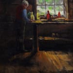 Farquhar McGillivray Knowles, Sip by the Stream, c 1900