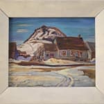 A.Y. Jackson, Barn at Emileville, Quebec, 1963