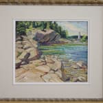 Doris McCarthy, The Rapids on Crowe River, 2000