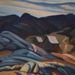Peter Haworth, Quebec Barn in Laurentian Hills, 1948