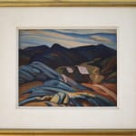 Peter Haworth, Quebec Barn in Laurentian Hills, 1948