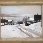 Frank Hennessey; Eagle Depot with Frame