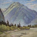 William Percy Weston, Kootenay Valley at Waldo, BC, 1962