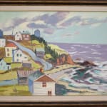 Henri Masson, Pointe Frégate, Gaspésie, c 1979