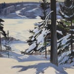 Anthony Law, After Snowfall, Williams Lake, Halifax, NS, 1981