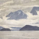 Alan Collier, Buttle Lake Shoreline, Vancouver Island, BC, 1975