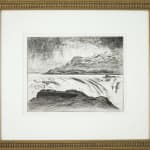 Caroline Armington, The Falls at Stora, Sweden, 5th State, 1928
