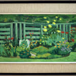 Jack Beder Summer Garden framed