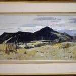 Framed Lorne bouchard Late September Mt. Orford painting