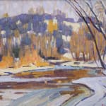 "Winter on the Humber River" by Peter Clapham Sheppard
