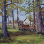 Farquhar McGillivray Knowles, Sip by the Stream, c 1900