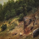 Aaron Allan Edson, Hillside, c 1880