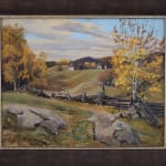 A framed photo of Farm on the Venosta Road