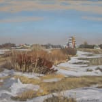 Ernest Luthi, West Approach to Foam Lake, c 1970