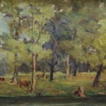 Horatio Walker, Milking Time, 1877