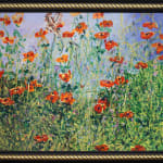 David Drum, Poppies in Spring Shower, 2024