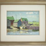 Franklin Arbuckle, Sunny Afternoon, Port Maitland, NS, 1985