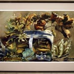 Caven Atkins Leaf Basket with Frame