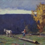 Herbert Sidney Palmer, Early Snow in October, c 1930