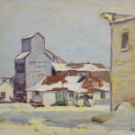 Ernest Luthi, West Approach to Foam Lake, c 1970