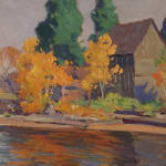John William Beatty, Lake and Sky, c 1925