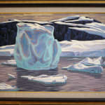 The frame of "Icebergs" by Paul Rodrik