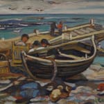 Nora Collyer, Beach, Perse, P.Q, 1953
